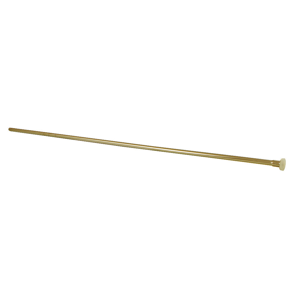 Kingston Brass, Showerscape CF38207 Complement 20-Inch X 3/8-Inch Diameter Flat Closet Supply, Brushed Brass